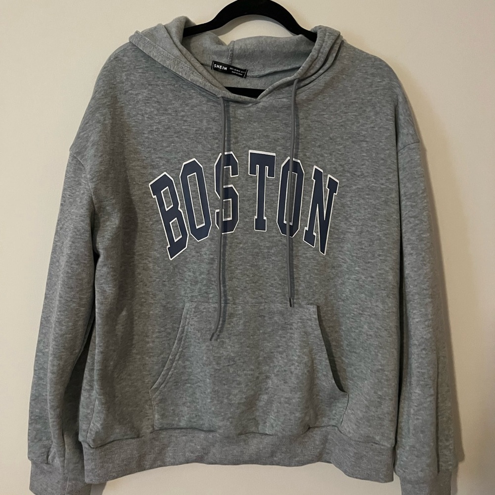 SHEIN Boston hoodie.
